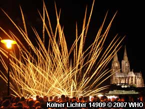 Kölner Lichter Tickets Schiffskarten 2008