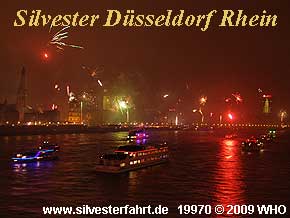 Silvesterfeuerwerk Düsseldorf